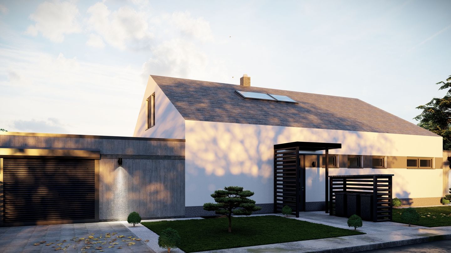 Pw51 Modern Saddle Roof Home Designed By GoPillar